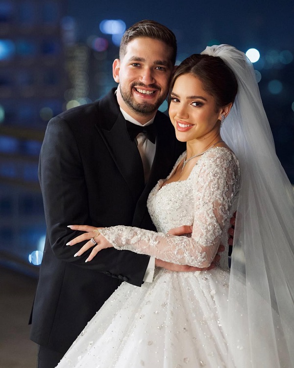 فيديو كليب أغنية خاصة لـ رنا رئيس وزوجها من حفل الزفاف